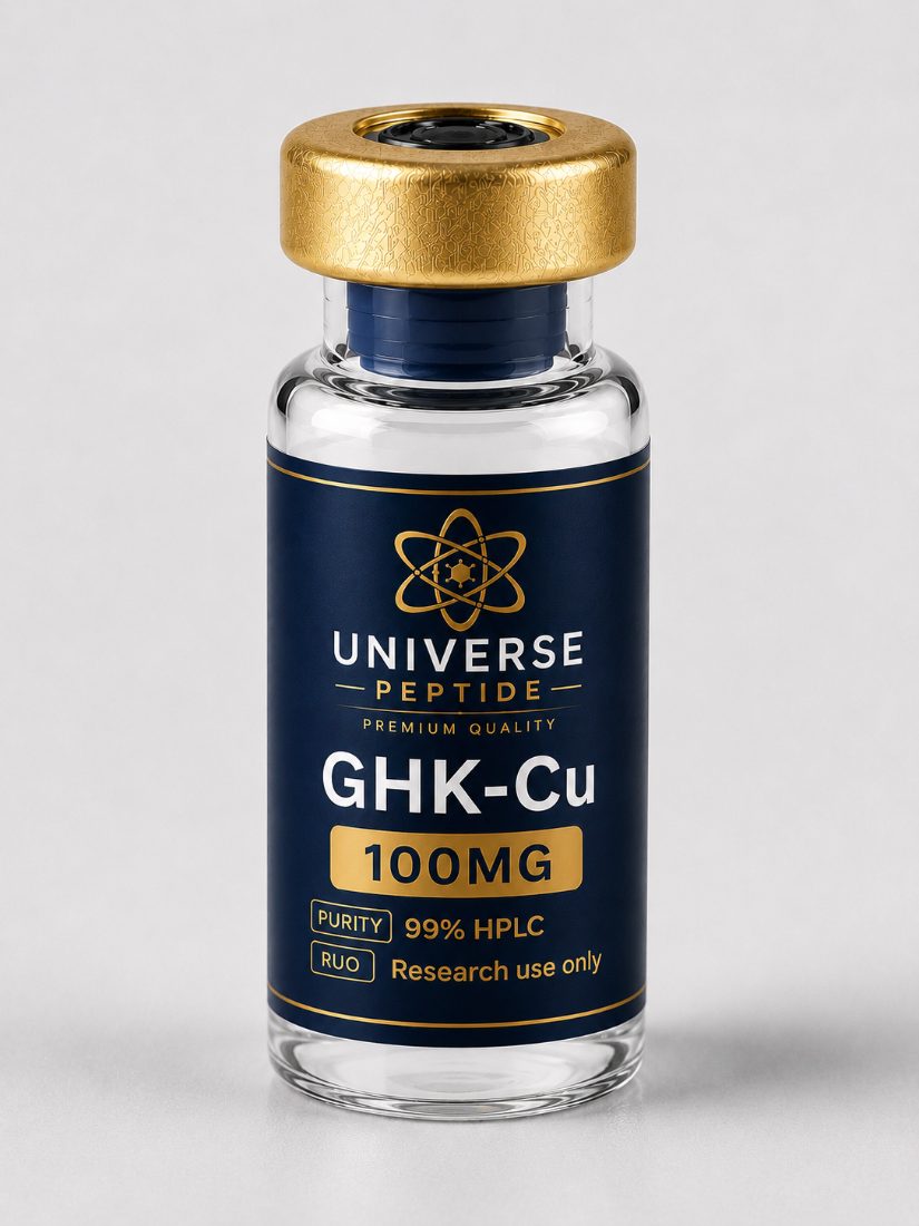 GHK-Cu 100 mg — high-purity research compound vial