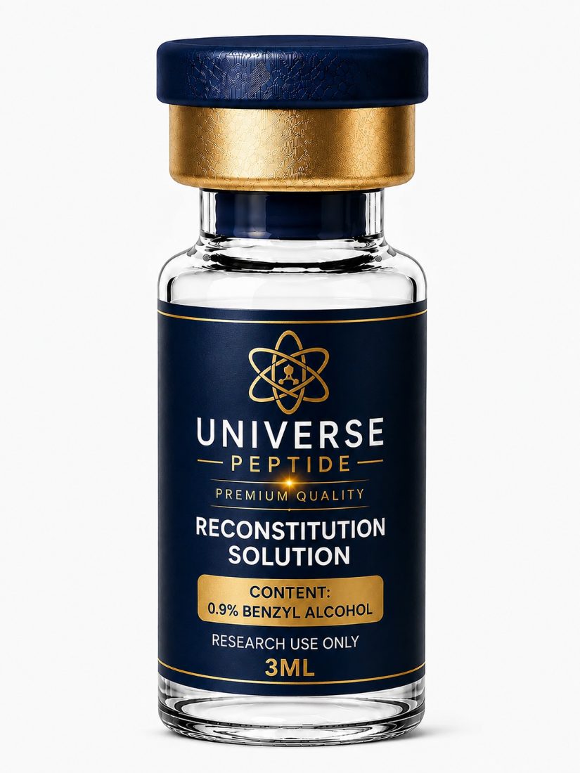 Reconstitution Solution 3 ml — Pack of 3 3 ml × 3 — high-purity research compound vial